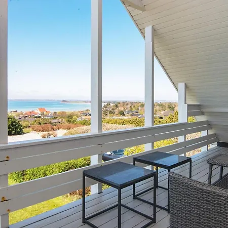 펜션 4 Star Holiday Home In Knebel Skødshoved Strand
